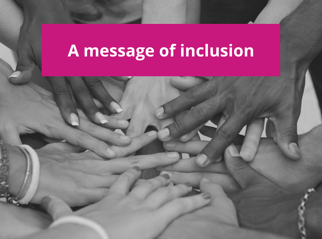 A Message of Inclusion