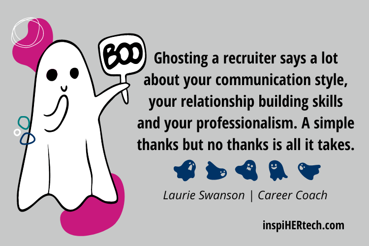 Boo! 👻👻👻 Are You Ghosting 👻👻👻 Your Recruiter?