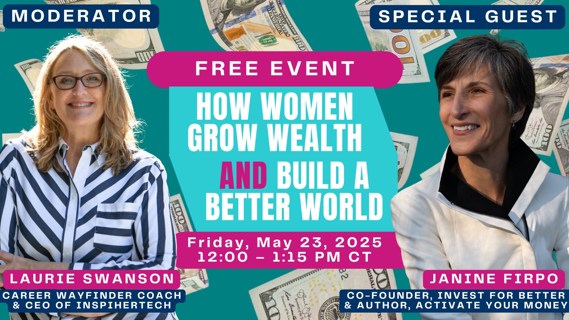 Free Event - Prosper: How Women Grow Wealth AND Build a Better World
