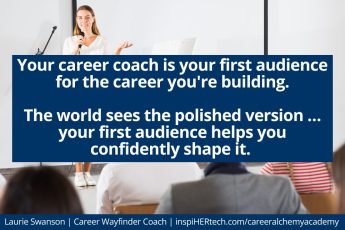 Your Career Coach Is Your First Audience ... The Linda McCartney To Your Paul McCartney